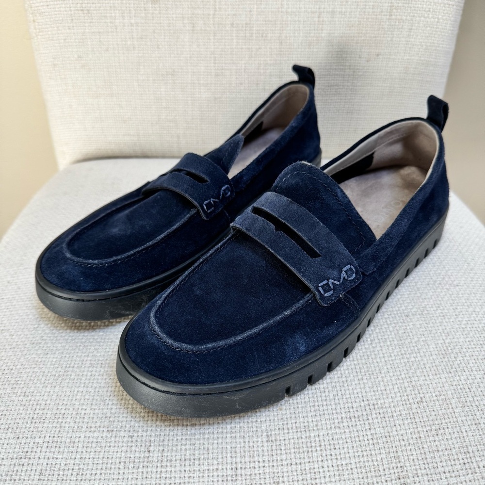 VIONIC Uptown Loafer Navy Suede size 10 - Picture 14 of 16